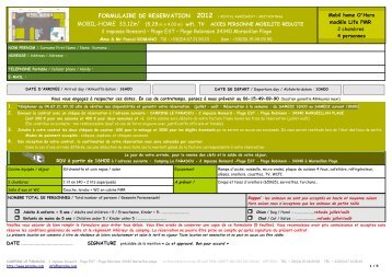 MOBIL-HOME 33,12m2 ..... - Camping Le Paradou