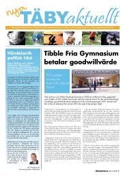Tibble Fria Gymnasium betalar goodwillvärde - Moderaterna i ...