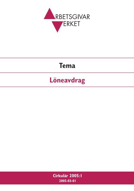 (Tema Löneavdrag) i PDF-format - Arbetsgivarverket