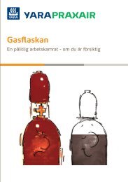 Gasflaskan - Yara Praxair