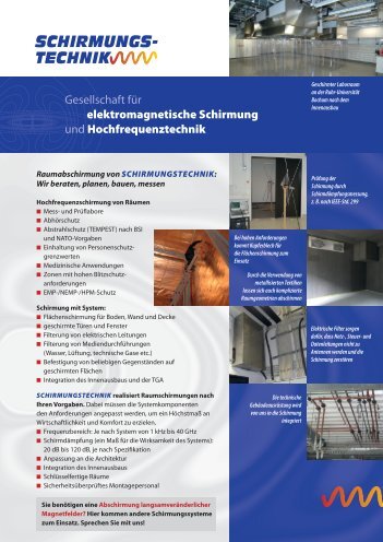 Gesellschaft für elektromagnetische Schirmung und ...