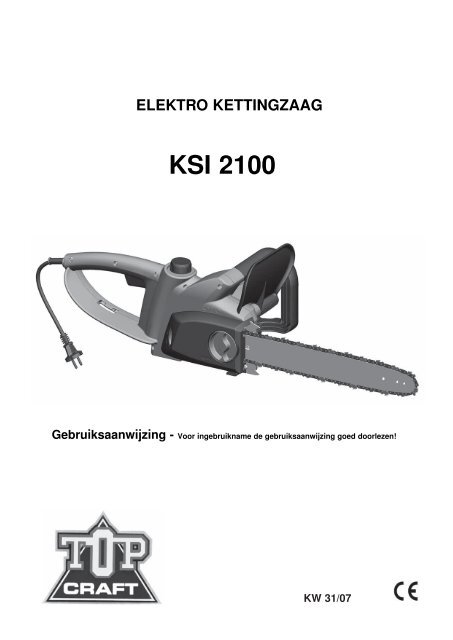 Landgoed KSI2100 Electrische Kettingzaag - tuinparts.nl