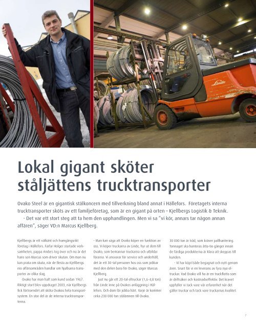 Bättre upp - Linde Material Handling AB