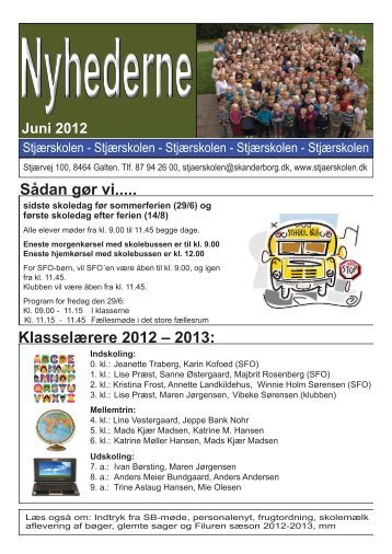 Nyhederne juni 2012.indd - Stjærskolen