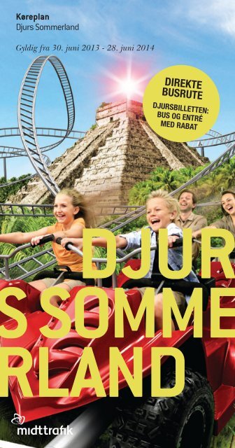 Hent køreplan (pdf) - Djurs Sommerland