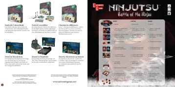 Ninjutsu - University Games