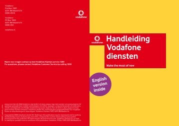 Handleiding Vodafone diensten (256 KB)