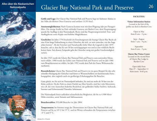 Nationalparks in Alaska – Medieninformationen - Travel Alaska