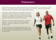 Pedometers - UPMC Health Plan