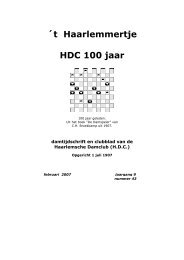 t Haarlemmertje 43.pdf - Haarlemse Damclub