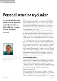 Personalisera dina trycksaker - TextoGraf.com