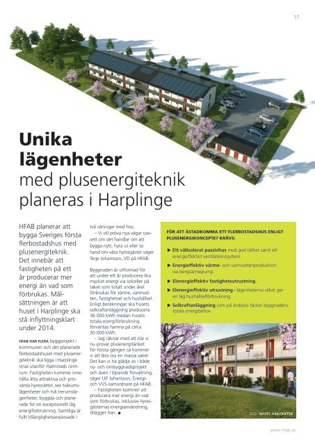 Hallå! Nr 1 2013 - Halmstad Fastighets AB