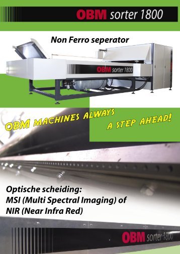 OBM machines always a step ahead! - OBMtec BV