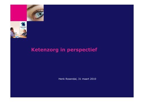 Ketenzorg in perspectief