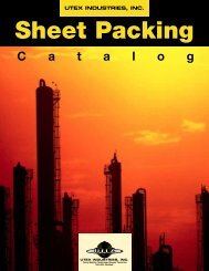 Sheet Packing - Utex Industries, Inc.