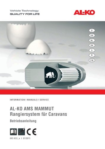 AL-KO AMS MAMMUT Rangiersystem für Caravans
