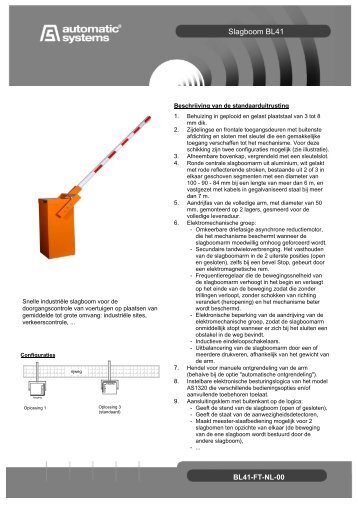 Slagboom BL41 - Methon