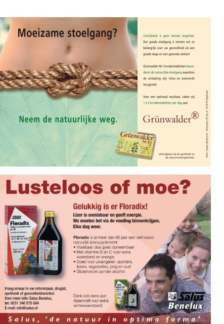 Infoblad over Gezond Leven - 3de jaargang - nummer 1 - BioGezond