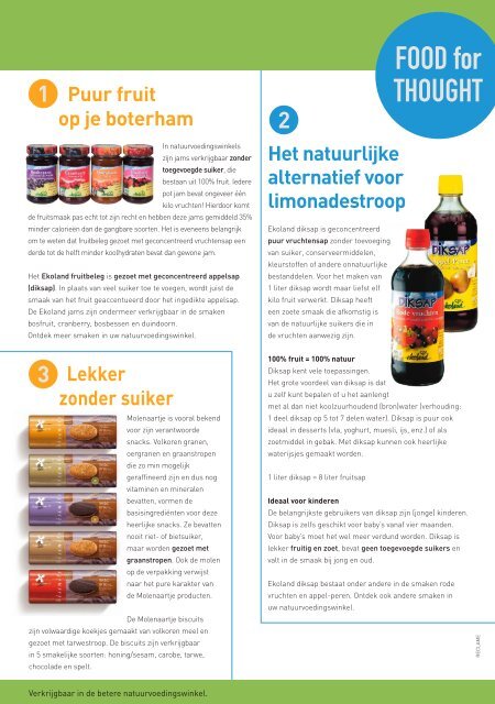 Infoblad over Gezond Leven - 3de jaargang - nummer 1 - BioGezond