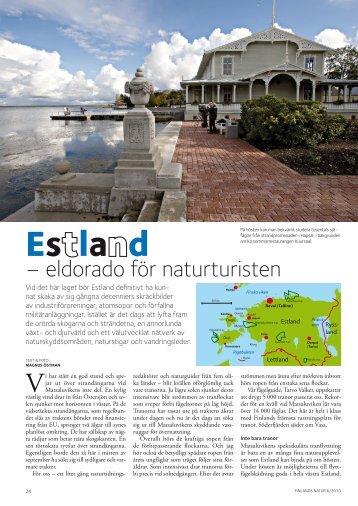 Estland - Estonian Nature Tours