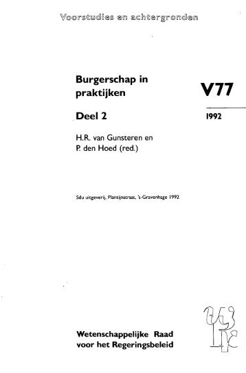 Burgerschap in praktijken - Oapen