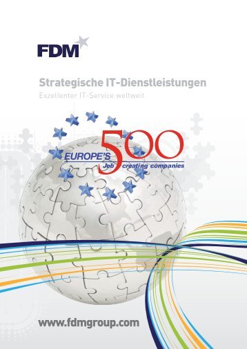 unsere Services-Broschüre downloaden? - FDM Group