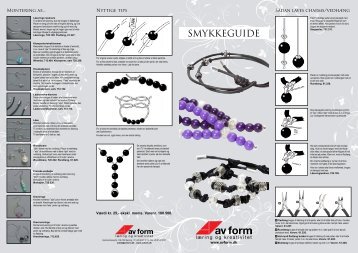 SMykkeguide - Velkommen til av form a/s
