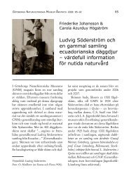 Ludvig Söderström och en gammal samling ecuadorianska däggdjur