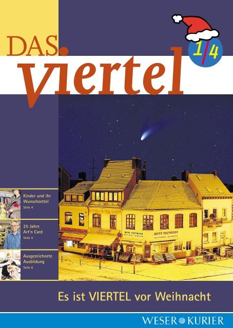 Es ist VIERTEL vor Weihnacht - Weser Kurier