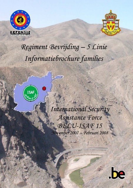 Regiment Bevrijding – 5 Linie Informatiebrochure families