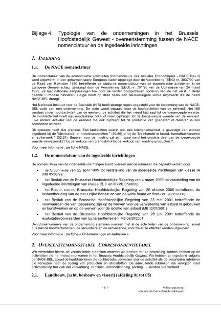 guide administratif et technique du permis d'environnement - IBGE