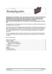 Budsjettguiden - Altinn