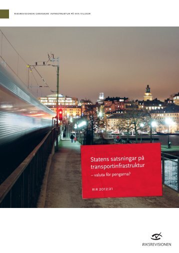 Ladda ned publikation (PDF) - Riksrevisionen