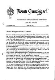 jaargang 1992 - NGV afdeling Twente - Nederlandse ...