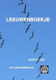 Herfst 2009 - IVN - Leeuwarden