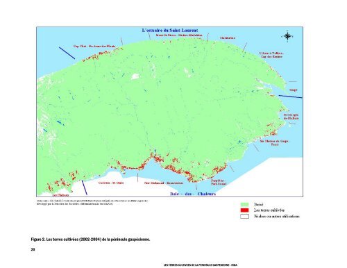 Étude pédologique, les terres cultivées de la Péninsule Gaspésienne