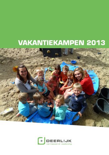 Volledige brochure vakantiekampen 2013 - Deerlijk