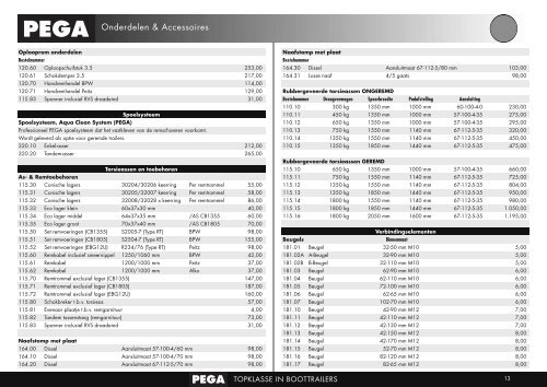 Pega trailers - Boot Akkrum