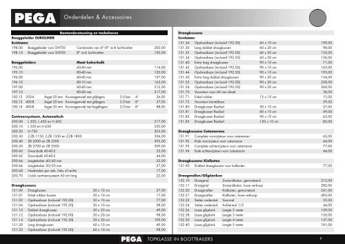 Pega trailers - Boot Akkrum