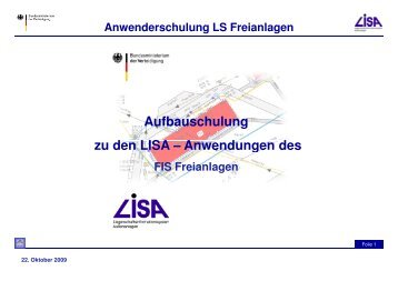 Anwenderschulung LS Freianlagen - Lisa-Bund.de