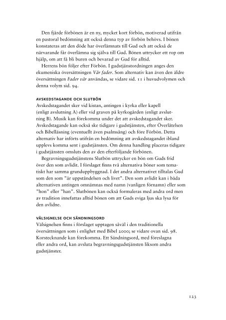 KYRKOHANDBOK FÖR SVENSKA KYRKAN - Kyrkans Tidning