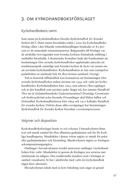 KYRKOHANDBOK FÖR SVENSKA KYRKAN - Kyrkans Tidning