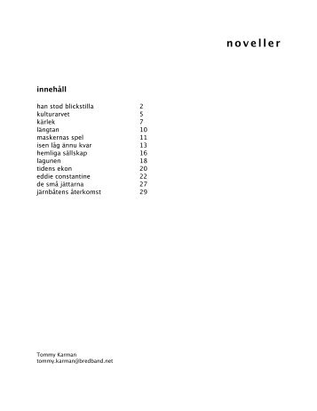 Samtliga noveller i pdf-format