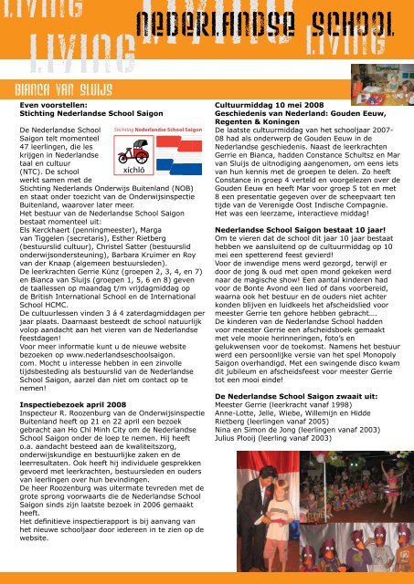 Op de valreep, - Dutch Business Association vietnam