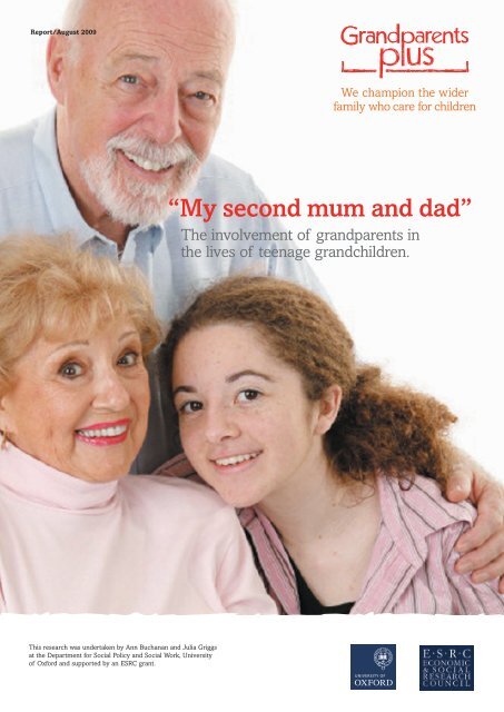 “My second mum and dad” - Grandparents Plus