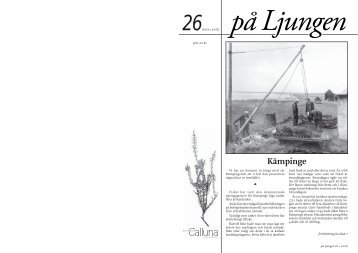 P„ Ljungen 26 - Kulturföreningen Calluna