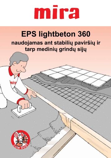 EPS lightbeton 360 - mira