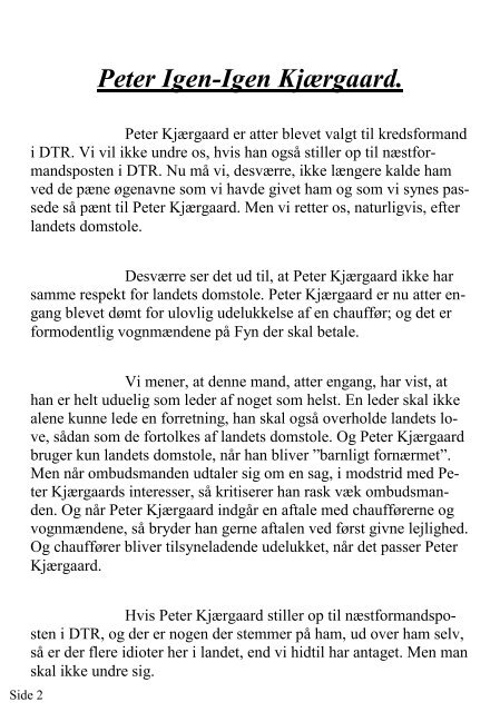 FALLIT og LØGNE Leif. - katbladet.dk