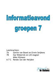 Handout groep7 2012