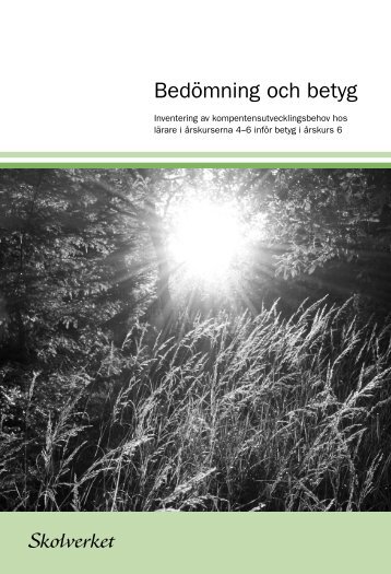 Bedömning och betyg - Ale kommun